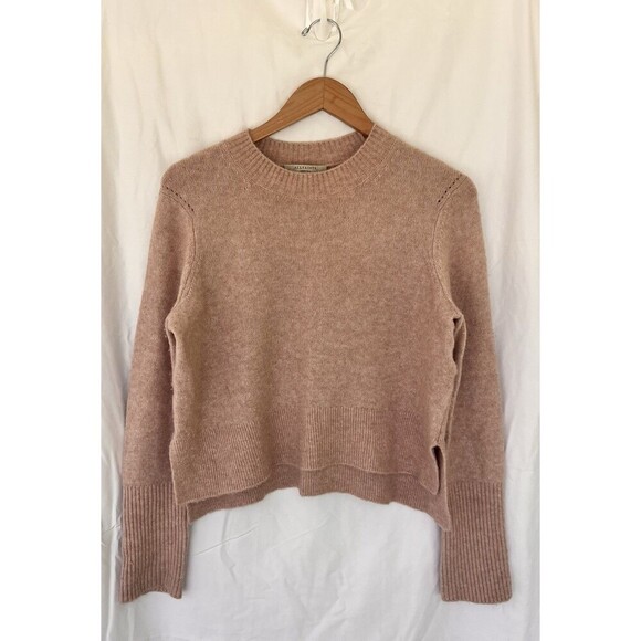 ALL SAINTS Wick Brushed Juper Sweater Alpaca Wool Blend Women’s Size Medium - Picture 7 of 14